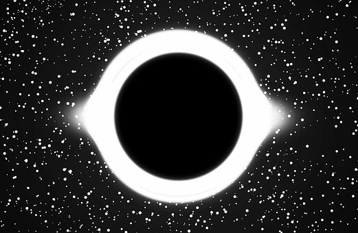 Černá díra - ilustrační obrázek
