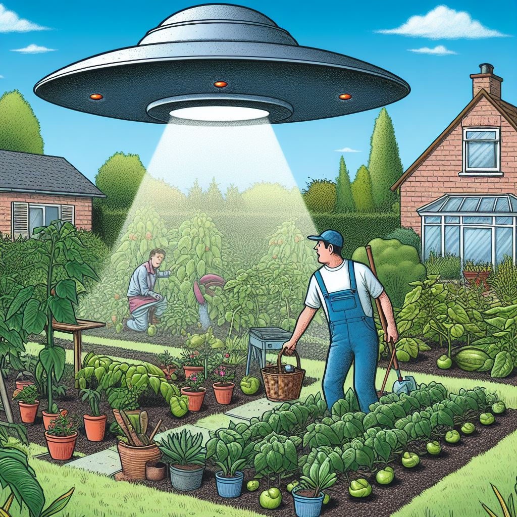 UFO - ilustrační obrázek