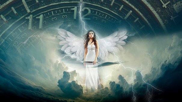 Anděl -ilustrační obrázek