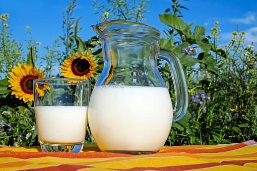 Mléko - ilustrační obrázek