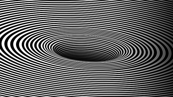 Černá díra - ilustrační obrázek