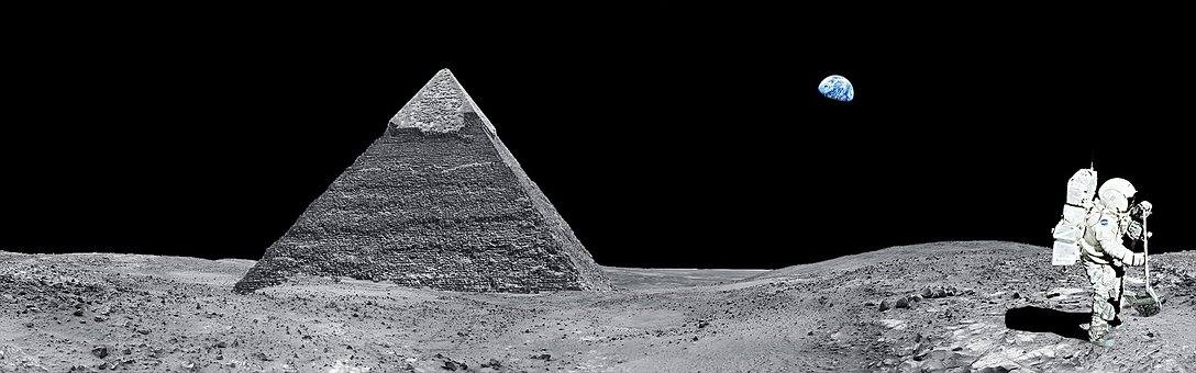 Mimozemská pyramida - ilustrační obrázek