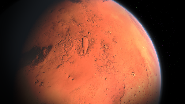 Mars - ilustrační obrázek