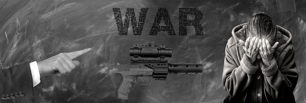 Zbrojení a válka - ilustrační obrázek